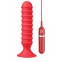 Красный вибрирующий плаг из силикона - 15 см. (NMC FPBF008A00-008)