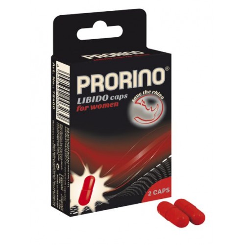 БАД для женщин ero black line PRORINO Libido Caps - 2 капсулы (Ero 78400)