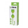 Зеленые вагинальные шарики A-Toys с ушками (A-toys 764016)