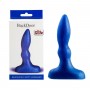 Синий анальный стимулятор Beginners p-spot massager - 11 см. (Lola Games 510214lola)