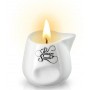Массажная свеча с ароматом ванили Bougie Massage Gourmande Vanille - 80 мл. (Plaisir Secret 826010)