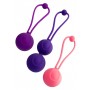 Набор из 3 вагинальных шариков BLOOM разного цвета (ToyFa 564003)