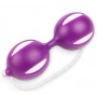 Фиолетовые вагинальные шарики с петелькой (Brazzers BRBT001PUR)