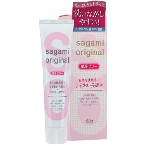 Гель-смазка на водной основе Sagami Original Gel - 60 гр. (Sagami Sagami Original Gel 60g)