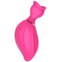 Розовый вакуумный стимулятор клитора Lip Love (Yuanse G-0003)