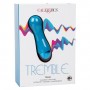 Голубой мини-вибратор Tremble Tease - 12 см. (California Exotic Novelties SE-4401-05-3)