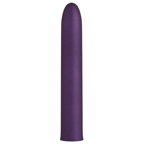 Фиолетовый гладкий вибратор Rocket Man - 14 см. (So divine J07007-02)