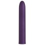 Фиолетовый гладкий вибратор Rocket Man - 14 см. (So divine J07007-02)