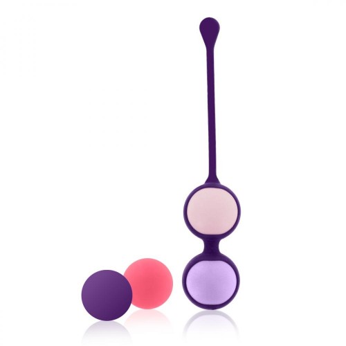 Фиолетовая оболочка с 4 сменными шариками Pussy Playballs (Rianne S E26354)
