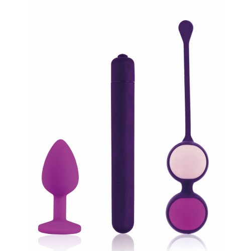 Фиолетовый вибронабор First Vibe Kit (Rianne S E30979)