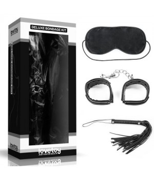 БДСМ-набор Deluxe Bondage Kit для игр: маска, наручники..