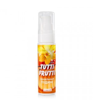 Интимный гель на водной основе Tutti-Frutti  Ванильный пудинг  - 30 гр.