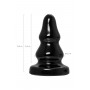 Черная анальная втулка Monoceros - 15 см. (POPO Pleasure 731453)