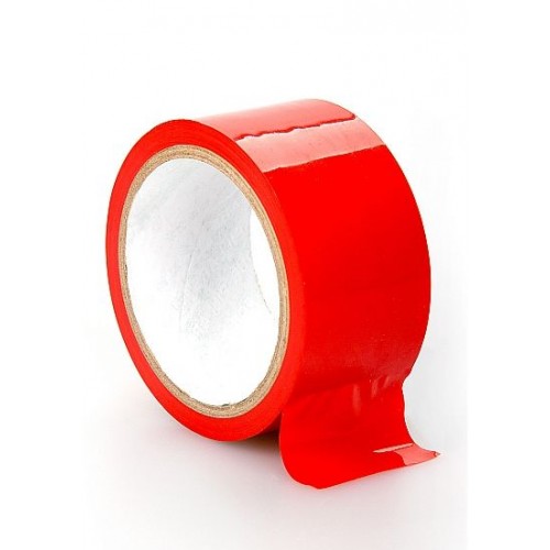 Красная лента для связывания Bondage Tape Red  (Shots Media BV OUBT001RED)